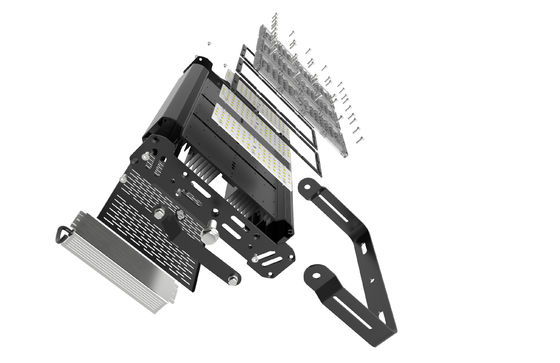 80W-250W IP65 LED ইয়ার্ড ফ্লাড লাইট ফিক্সচার বহুমুখী