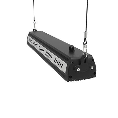 অ্যালুমিনিয়াম 200W LED লিনিয়ার হাই বে লাইট ব্যবহারিক কালো রঙ